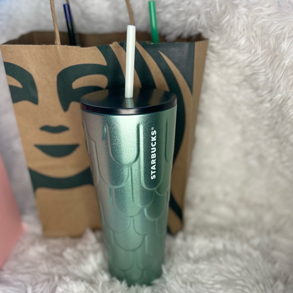 NEW Starbucks 2022 spring mermaid scales New release stainless steel cup